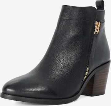 Bottines 'Paicing' Dune LONDON en noir : devant