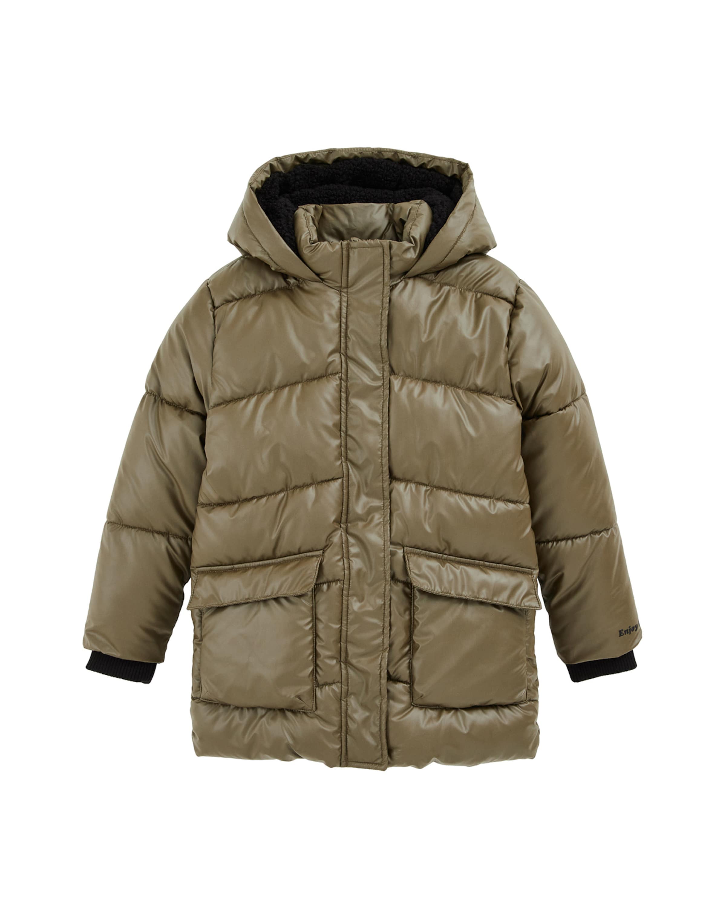 WE Fashion Overgangsjakke i grøn: forside