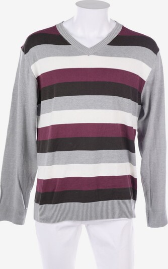 poolman Sweater & Cardigan in XXL in Grey / Plum, Item view