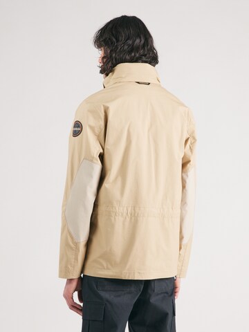 NAPAPIJRI - Chaqueta de entretiempo 'A-TEPEES' en beige: atrás