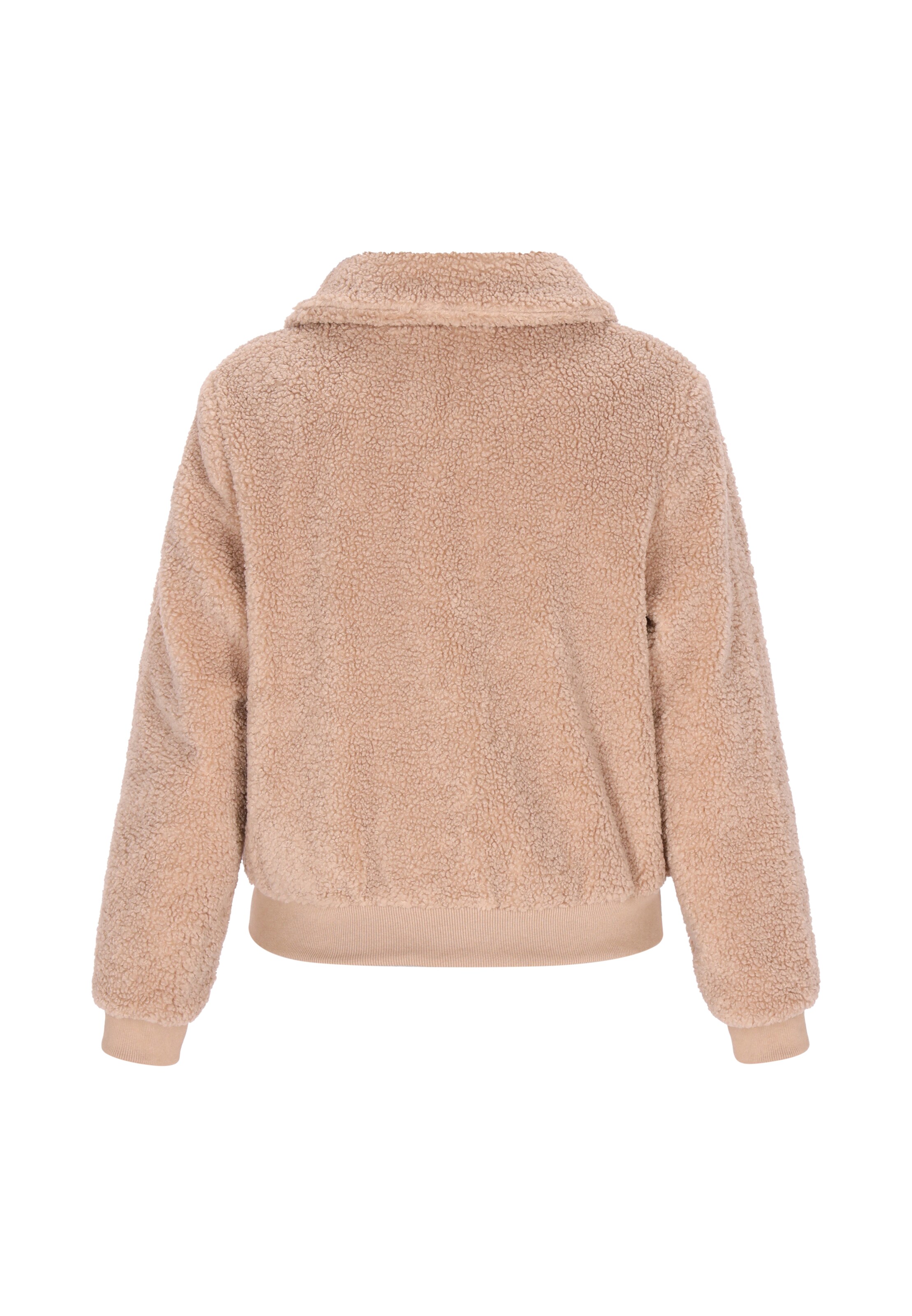 swirly Tussenjas in Beige