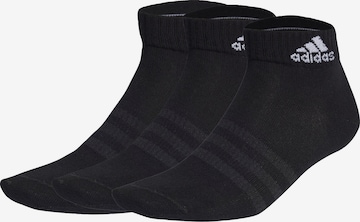Chaussettes de sport ADIDAS PERFORMANCE en noir : devant