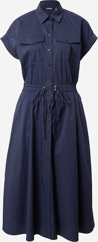 Robe-chemise Lauren Ralph Lauren en bleu : devant