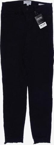 Frame Denim Jeans in 26 in Black: front