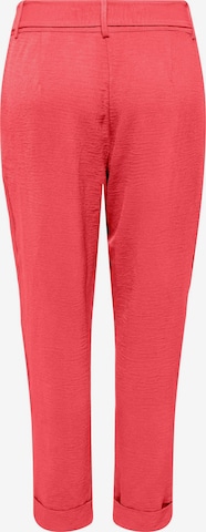 JDY Normalny krój Spodnie 'Signi' w kolorze różowy