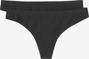 Marc O'Polo String ' Second Skin ' in Schwarz: Vorderseite
