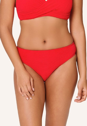 Bas de bikini LingaDore en rouge : devant