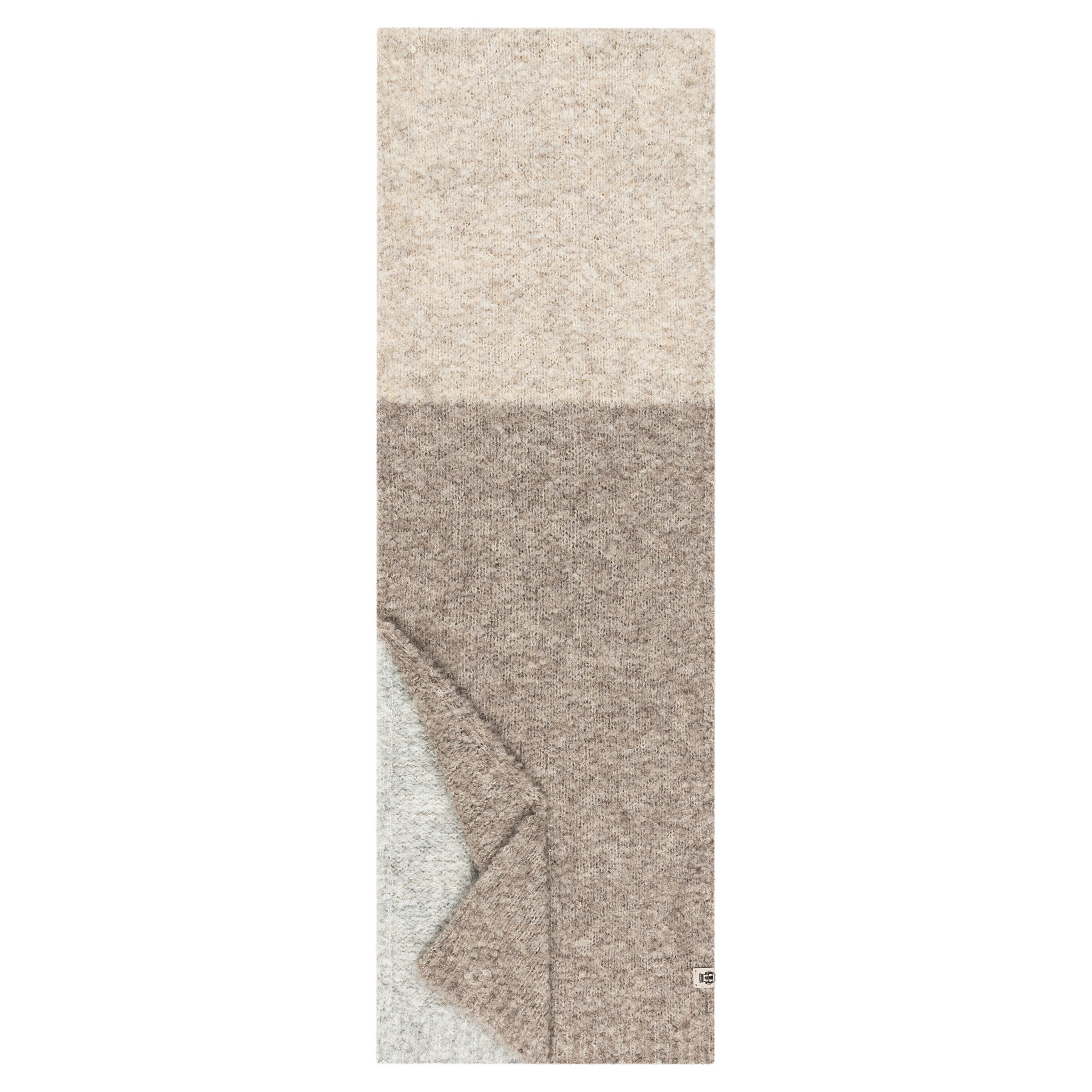 Sciarpa 'COSY BOUCLÉ' di Roeckl in beige: frontale