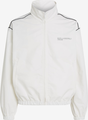 Veste mi-saison KARL LAGERFELD JEANS en blanc : devant