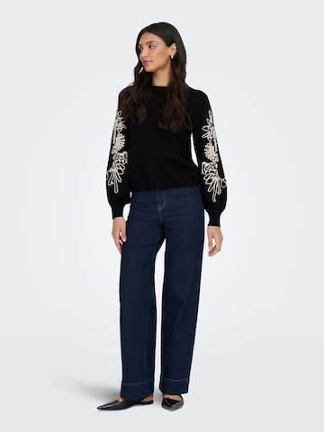 ONLY Pulóver 'ONLMagnolia' - fekete