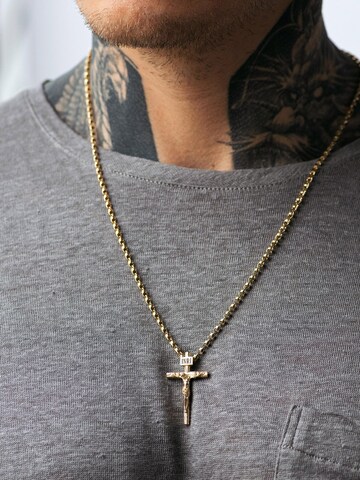 REYTEL - Colgante 'CRUCIFIXION of JESUS CHRIST' en amarillo