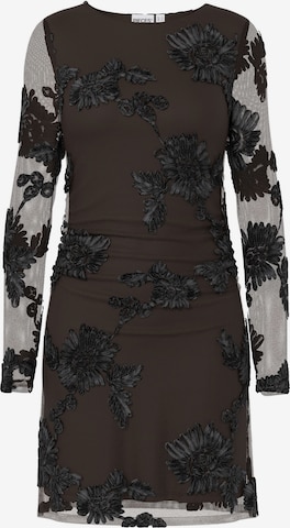 Robe 'PCOffia' PIECES en marron : devant