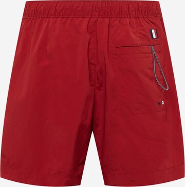 Shorts de bain Tommy Hilfiger Underwear en rouge