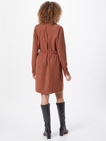 Another Label Shirt dress 'Peri' in Brown