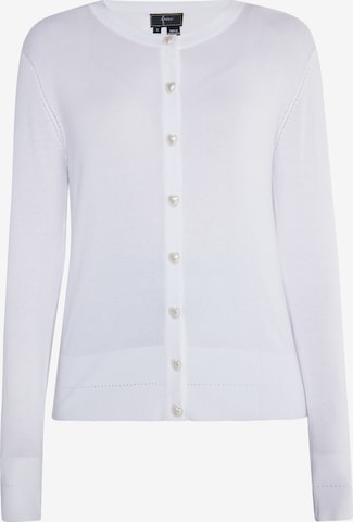 faina Knit cardigan in White: front