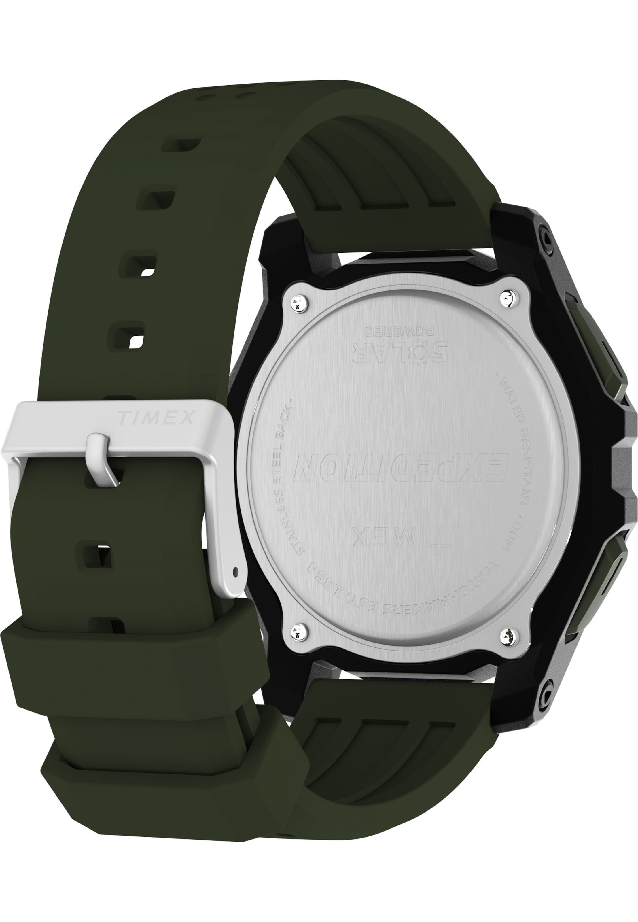 Orologio digitale 'Expedition Ridge Solar' di TIMEX in verde