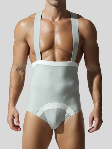 TAUWELL Sportanzug 'Wrestling Singlet'‌‌‌‌‌ in Weiß: Vorderseite