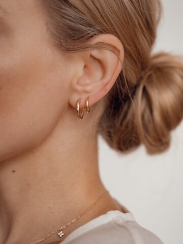 Orecchini 'Grace Duo' di Hey Happiness in oro