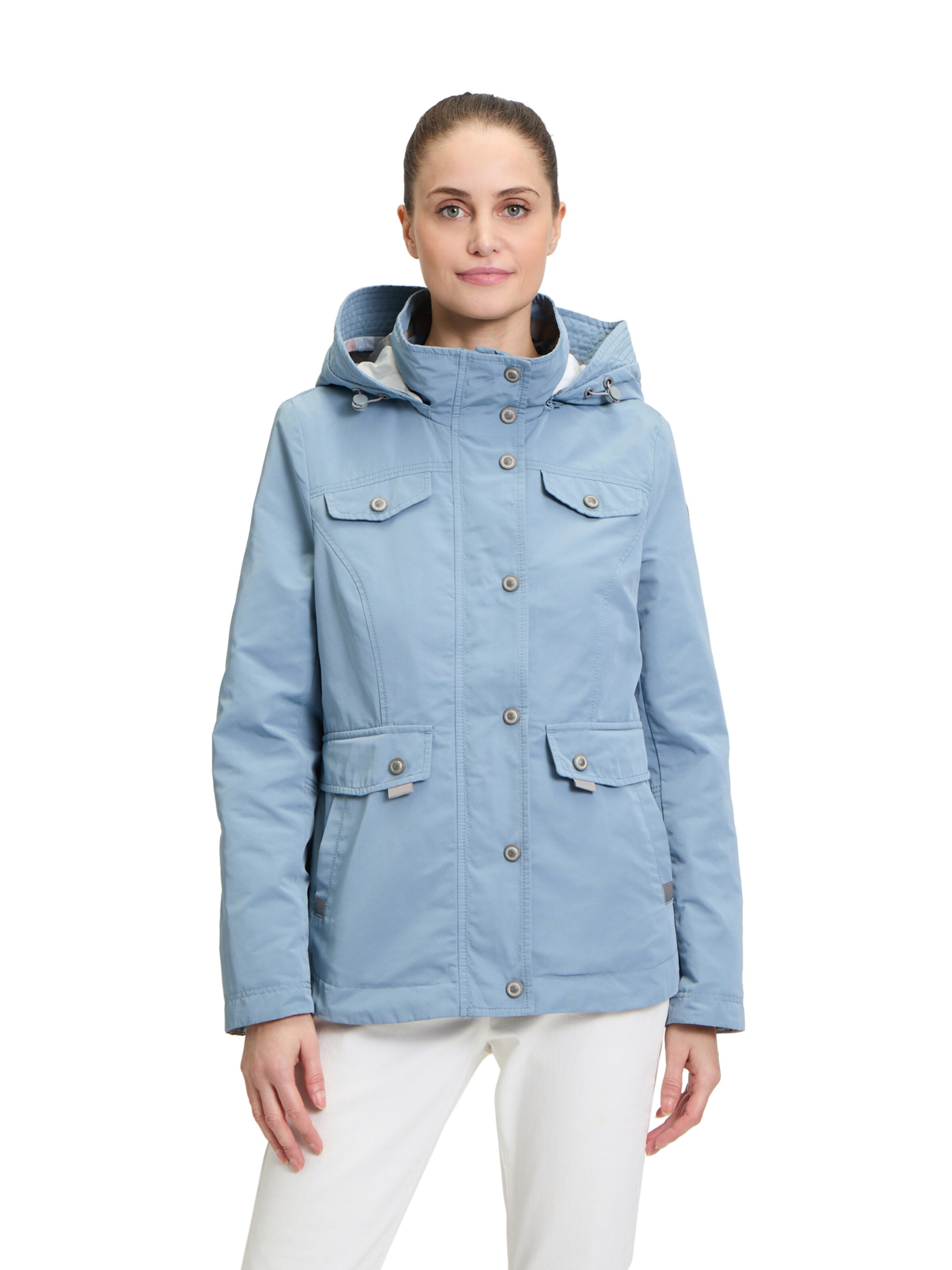 GIL BRET Übergangsparka in Blau: Vorderseite