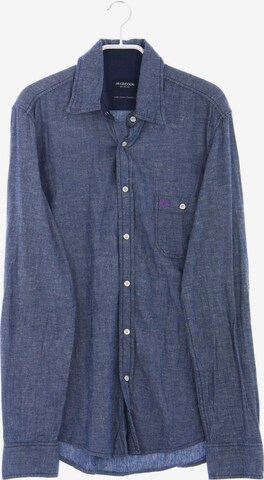 McGREGOR Button Up Shirt in S in Blue: front