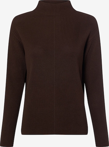 Pull-over Marie Lund en marron : devant