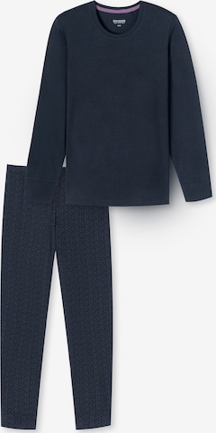 Pyjama 'Comfort Essentials' SCHIESSER en bleu : devant
