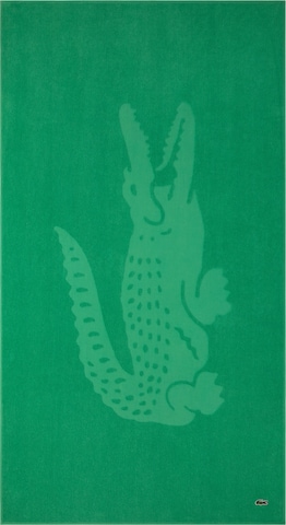 LACOSTE Beach Towel 'L Sport' in Green: front