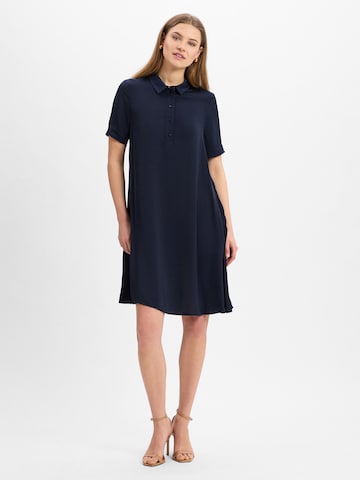 robe légère Hemdblusenkleid in Blau: Vorderseite