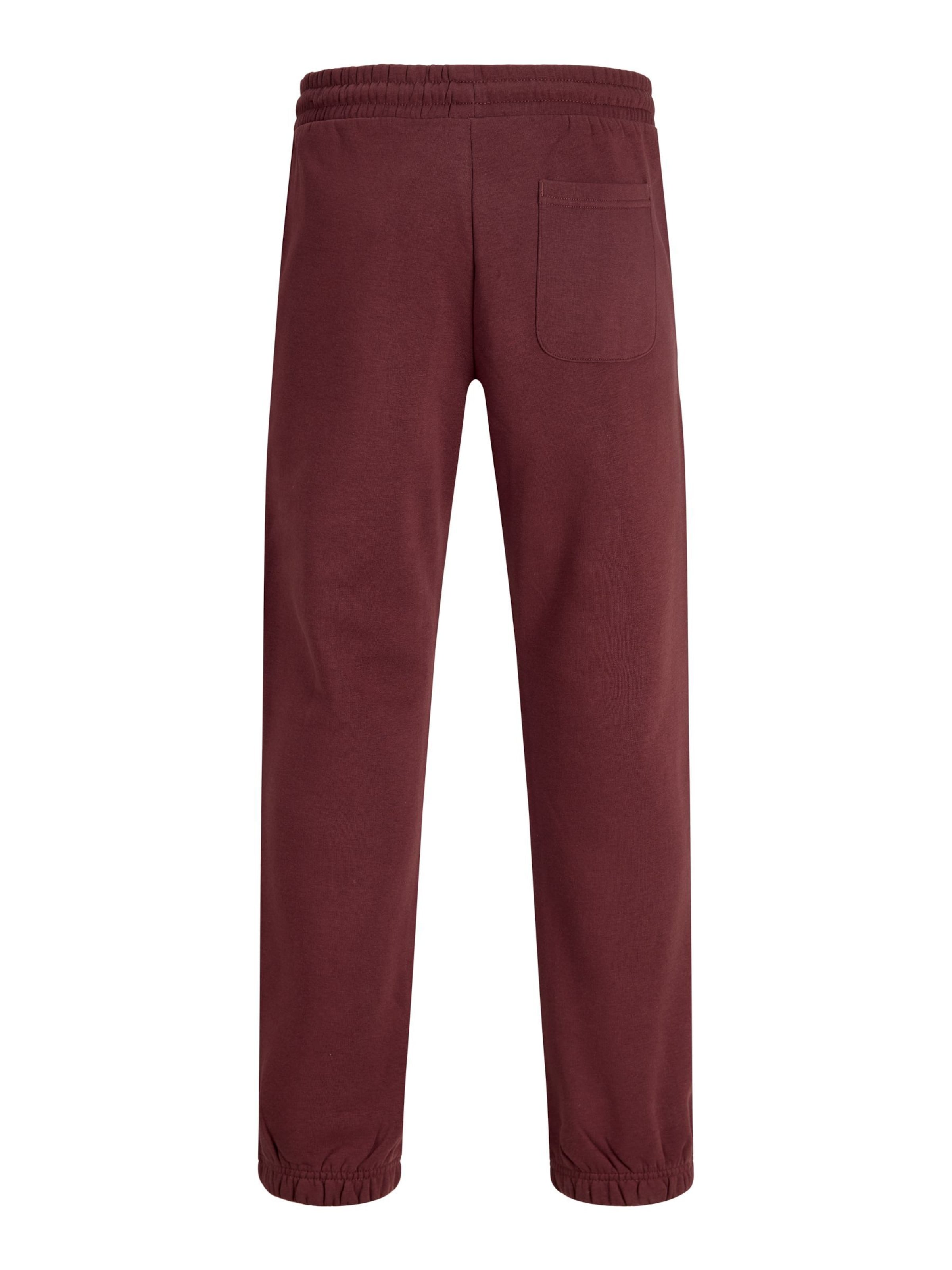 JACK & JONES Tapered Broek 'JPSTKane Soho' in Rood
