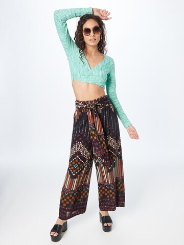 Wide leg Pantaloni 'IPHIGENIE' de la Derhy pe albastru