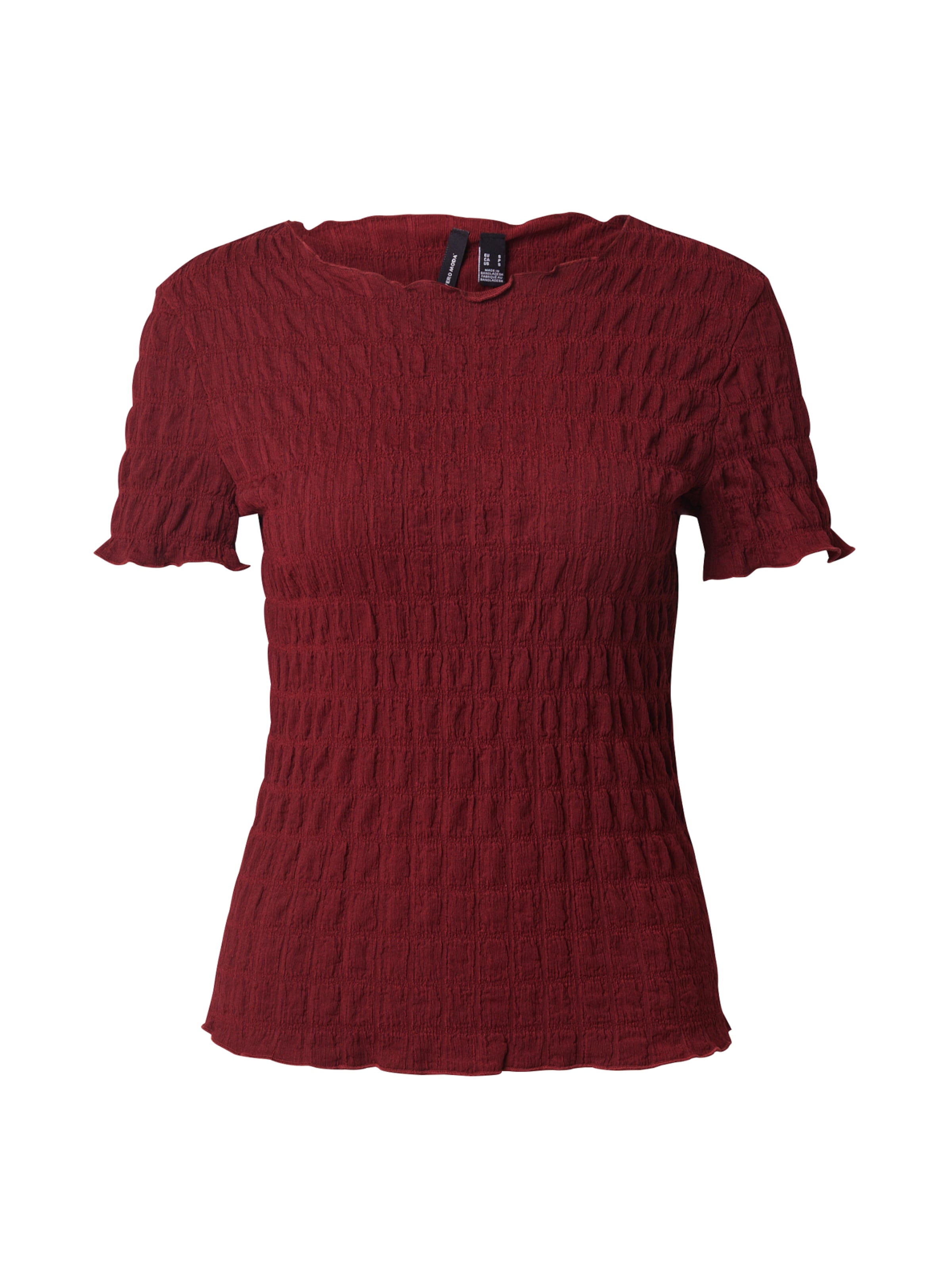 Tricou 'VMFIONA' de la VERO MODA pe roșu: față