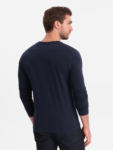 Ombre Shirt‌‌‌‌‌ in Blau