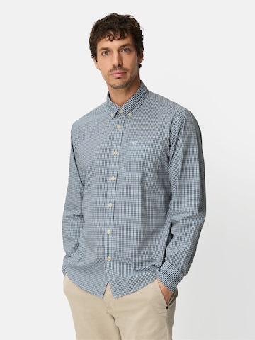 CAMEL ACTIVE Regular Fit Hemd in Blau: Vorderseite