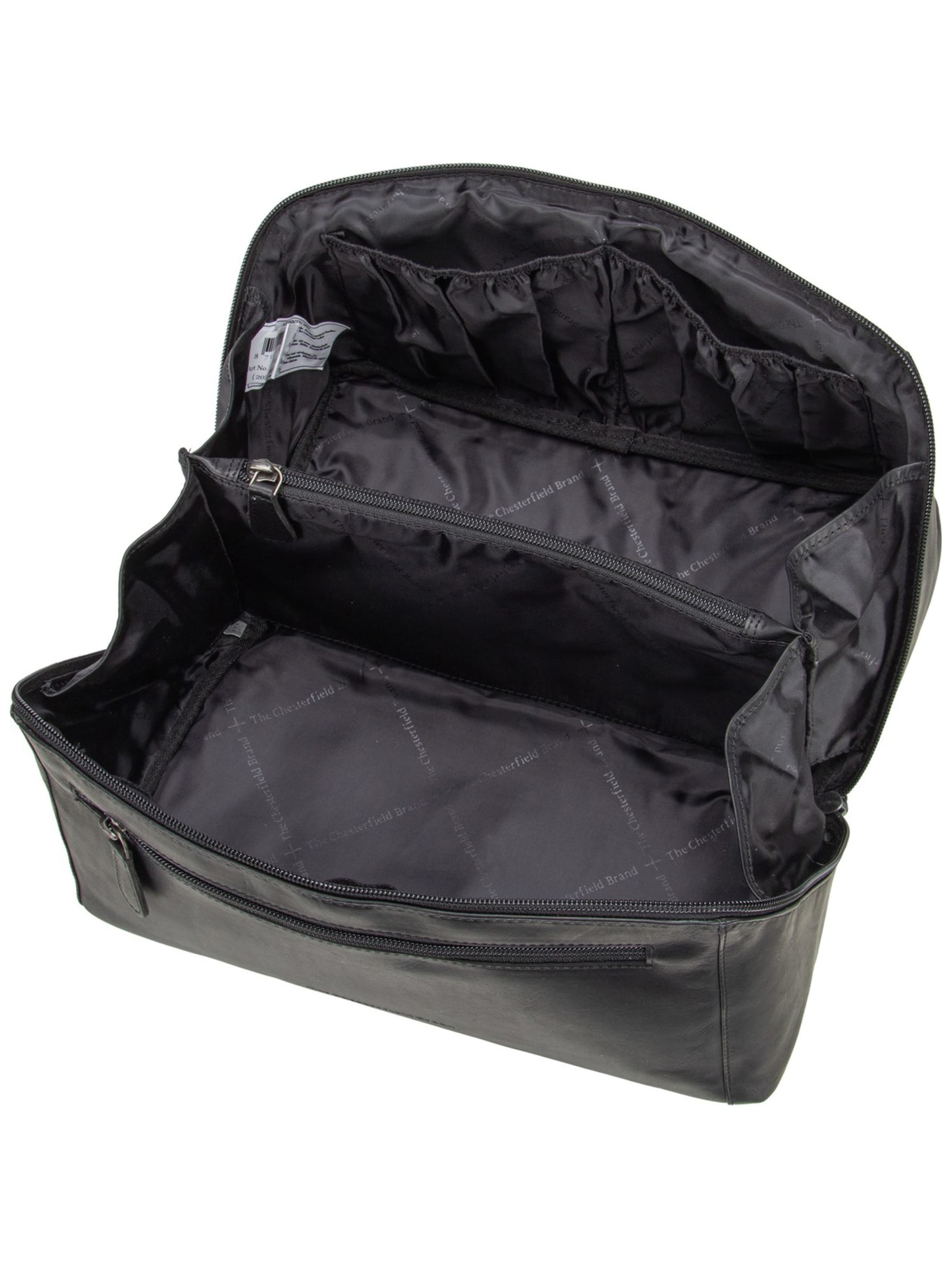 The Chesterfield Brand Kulturtasche 'Trevia' in Schwarz