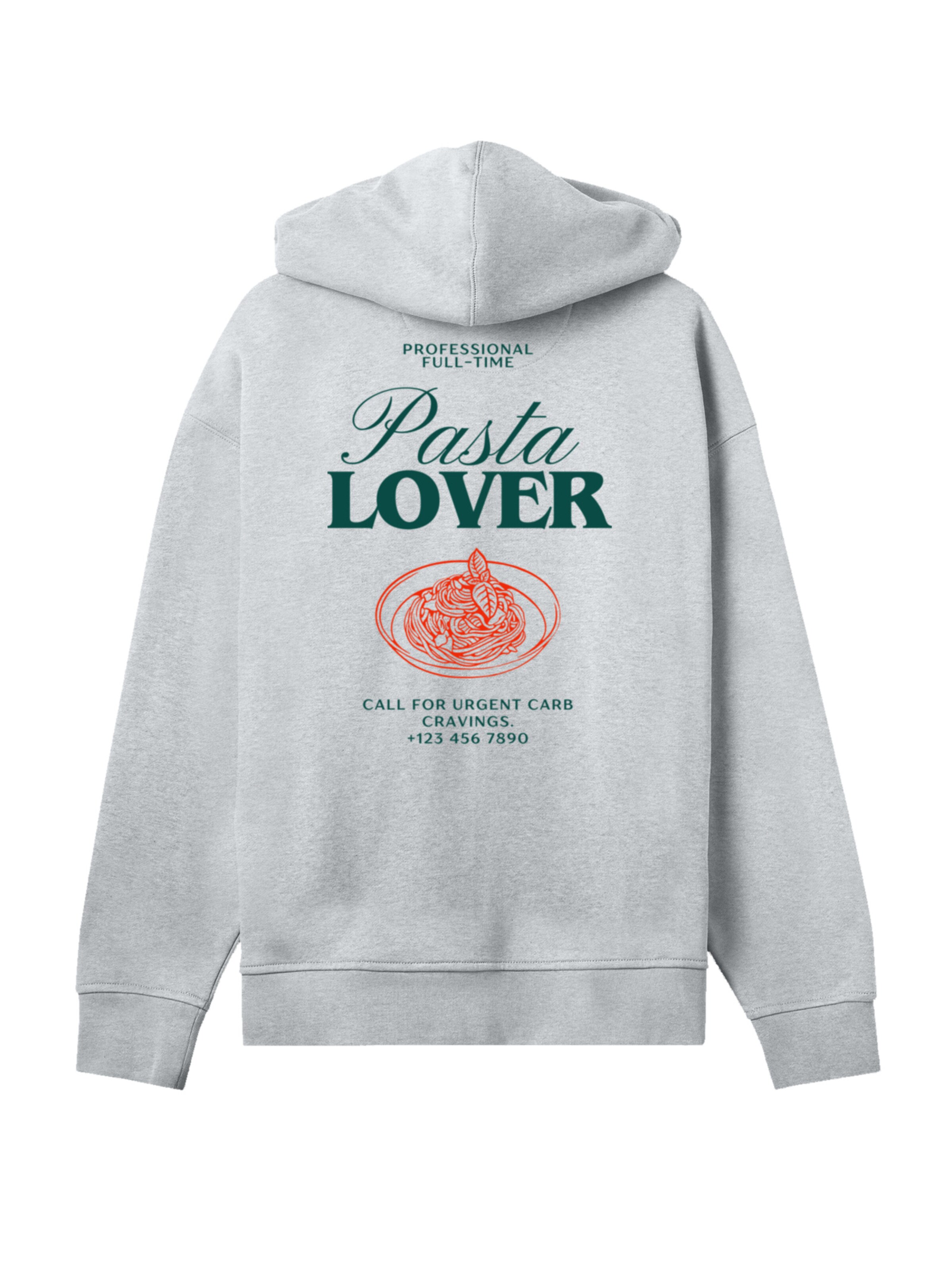 F4NT4STIC Sweatshirt 'Pasta Lover' in Grijs
