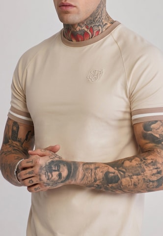 T-Shirt SikSilk en marron