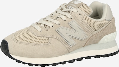 36 dydžio Sportbačiai be auliuko '574' iš new balance, spalva – smėlio spalva / kremo, Prekių apžvalga