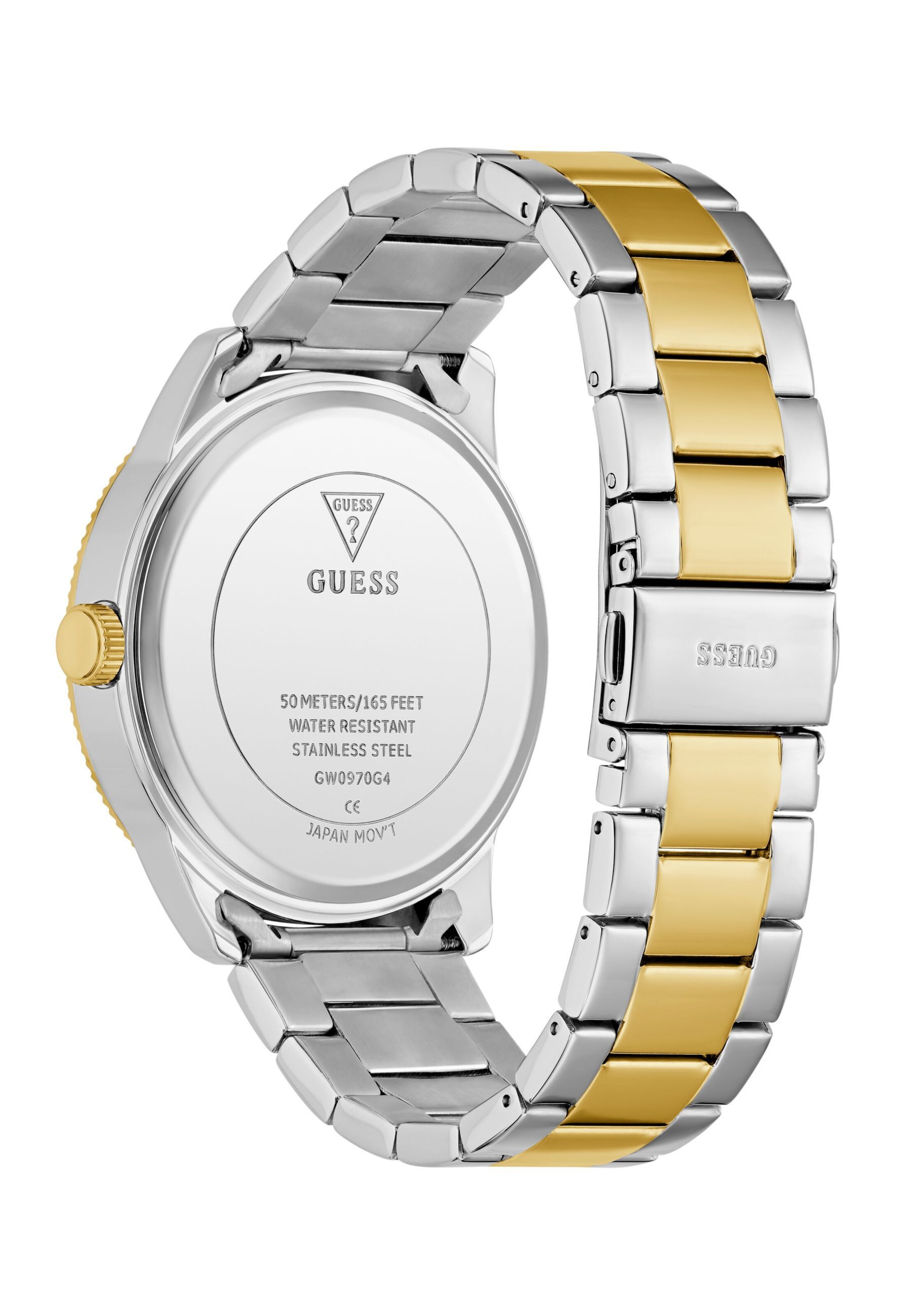 GUESS Analoguhr 'Ian' in Gold