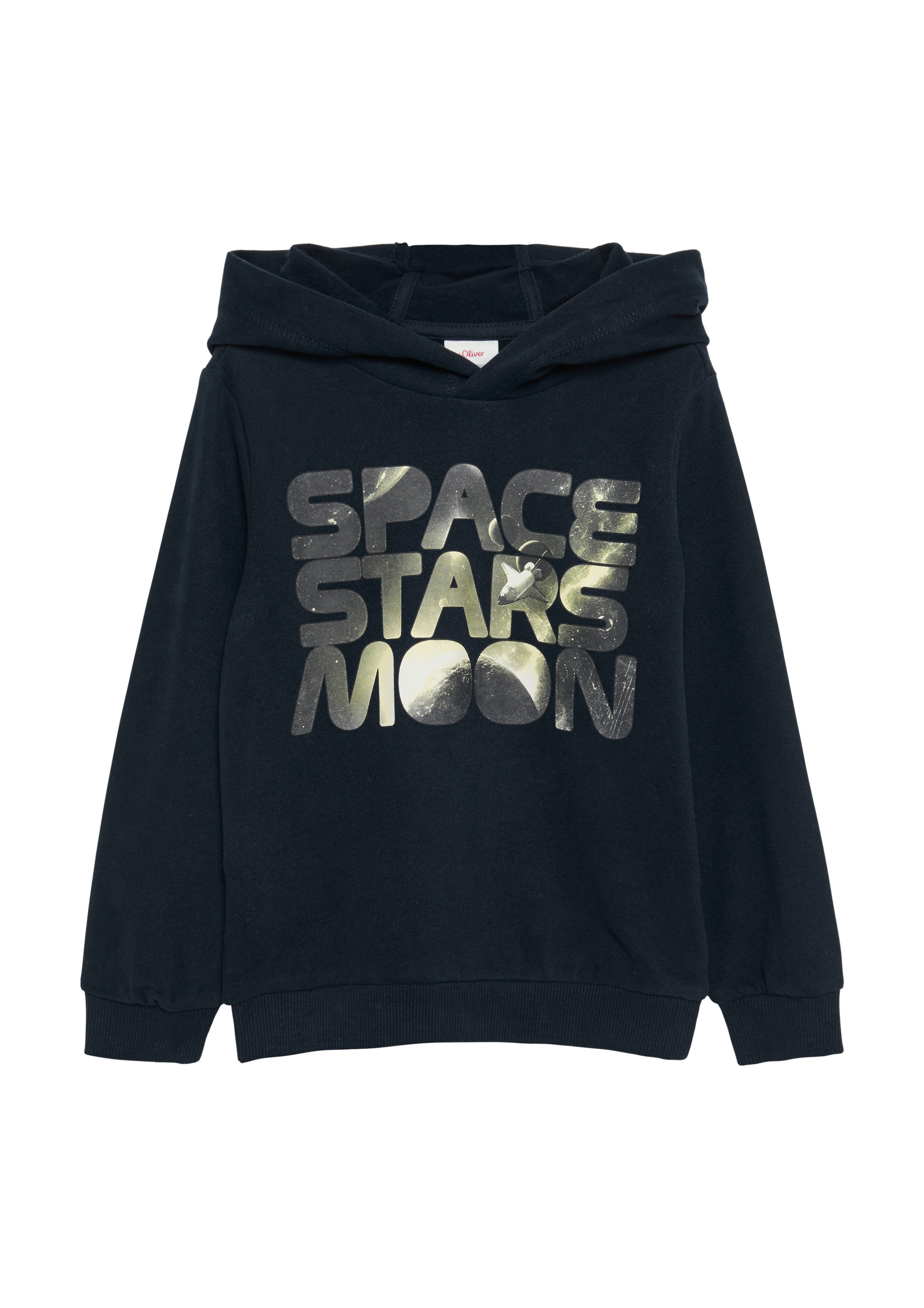 s.Oliver Sweatshirt in Blauw: voorkant