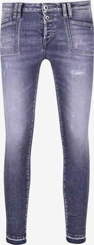 Le Temps Des Cerises Skinny 7/8-Jeans 'POWERC' in Grau: predná strana