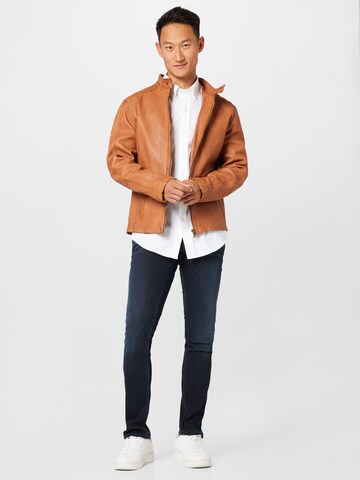 FREAKY NATION Between-Season Jacket 'New Select' in Brown