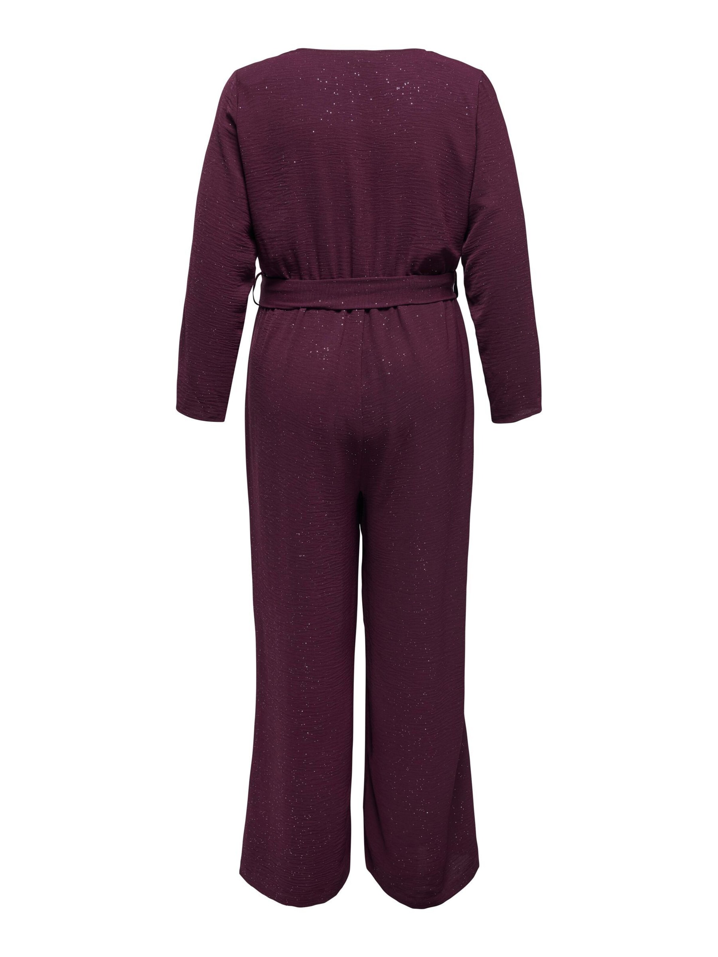 ONLY Carmakoma Jumpsuit 'JOSEE' in Rood