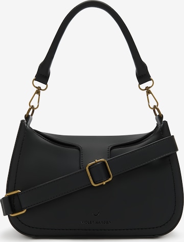 Violet Hamden Handbag in Black: front