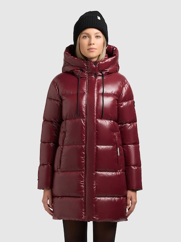 Veste d’hiver 'Janou' khujo en rouge