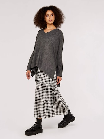 Pull-over oversize Apricot en gris