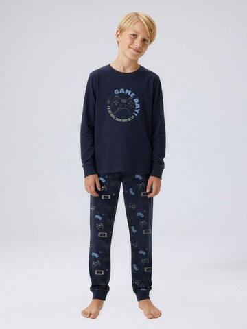 NAME IT Schlafanzug in Blau: Vorderseite