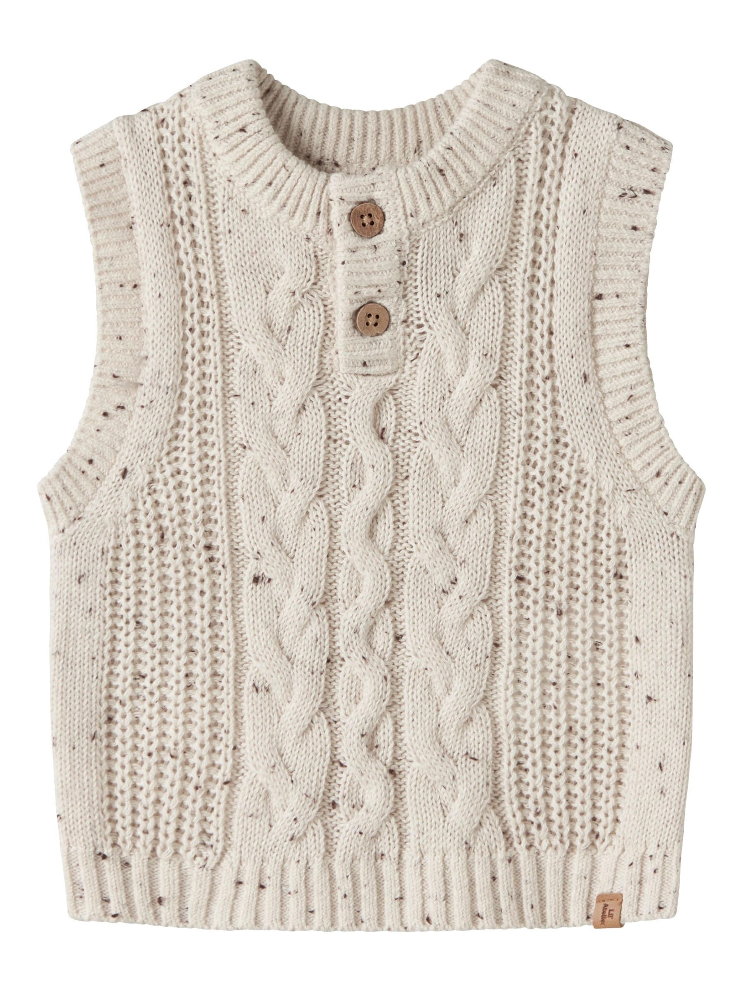 Lil'Atelier - Jersey en beige: frente