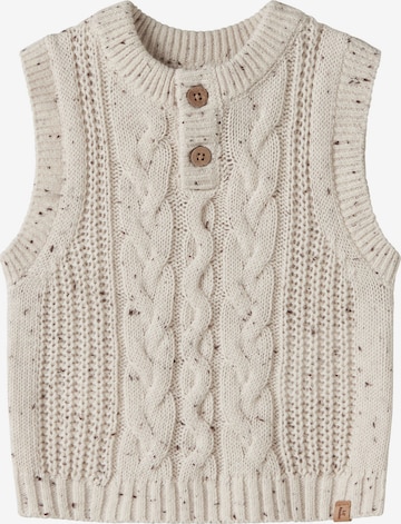 Pull-over Lil'Atelier en beige : devant