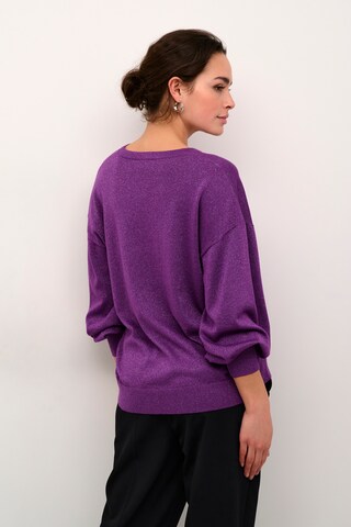 Kaffe Sweater 'Regina' in Purple