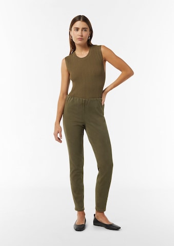 comma casual identity Skinny Broek in Groen